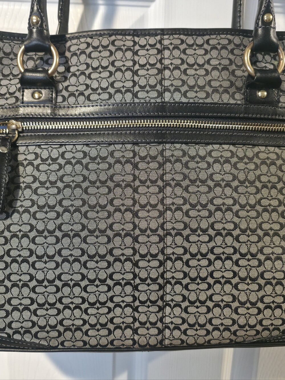 Coach Soho Y2k Black Dual Turnlock Business Bag ‼️Nwot RARE‼️ - Picture 16 of 17